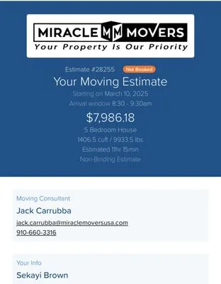 Miracle Movers Raleigh photo 5